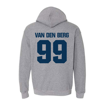 Georgia Tech - NCAA Football : Jordan van den Berg - Classic Shersey Hooded Sweatshirt-1
