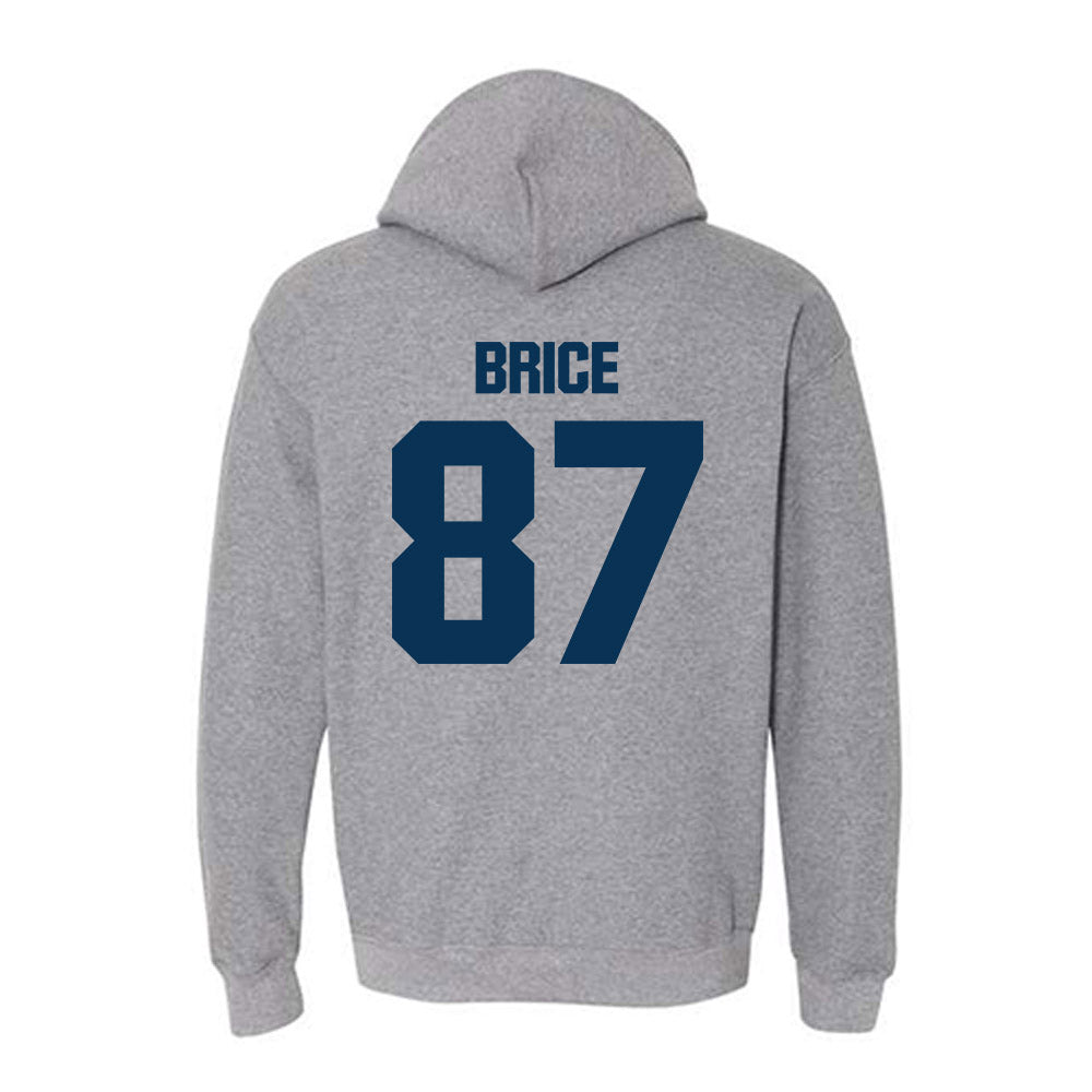 Georgia Tech - NCAA Football : Jamauri Brice - Classic Shersey Hooded Sweatshirt-1