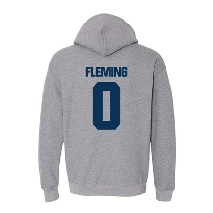 Georgia Tech - NCAA Men's Basketball : Akai Fleming - Classic Shersey Hooded Sweatshirt-1