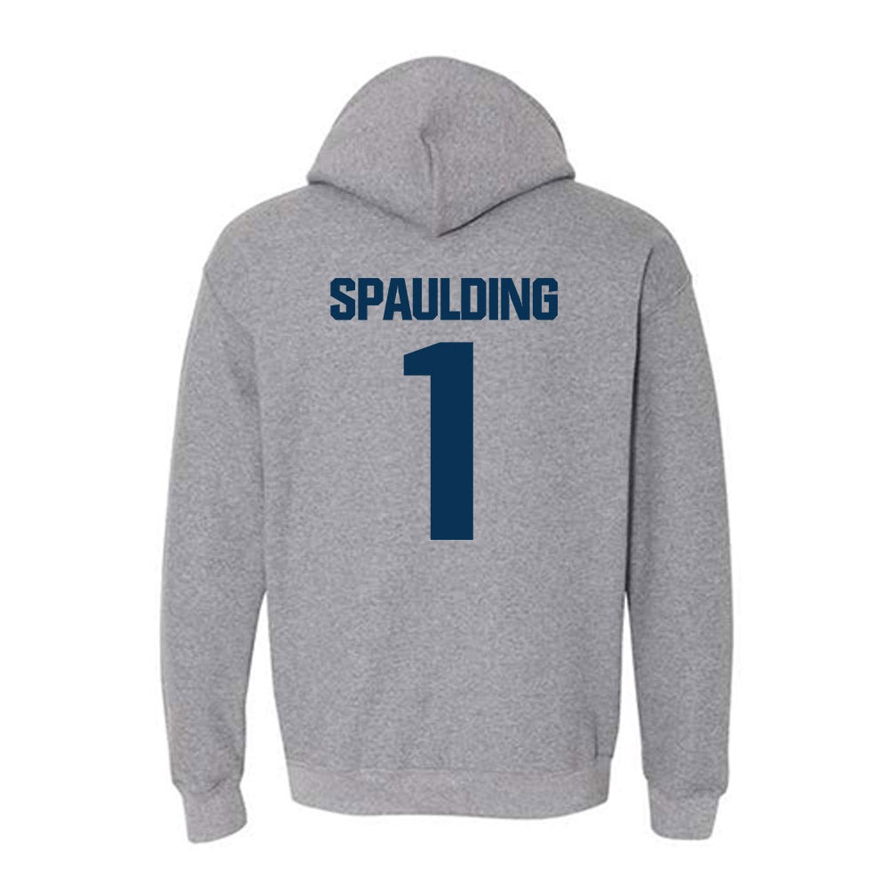 Georgia Tech - NCAA Football : Cayman Spaulding - Classic Shersey Hooded Sweatshirt-1