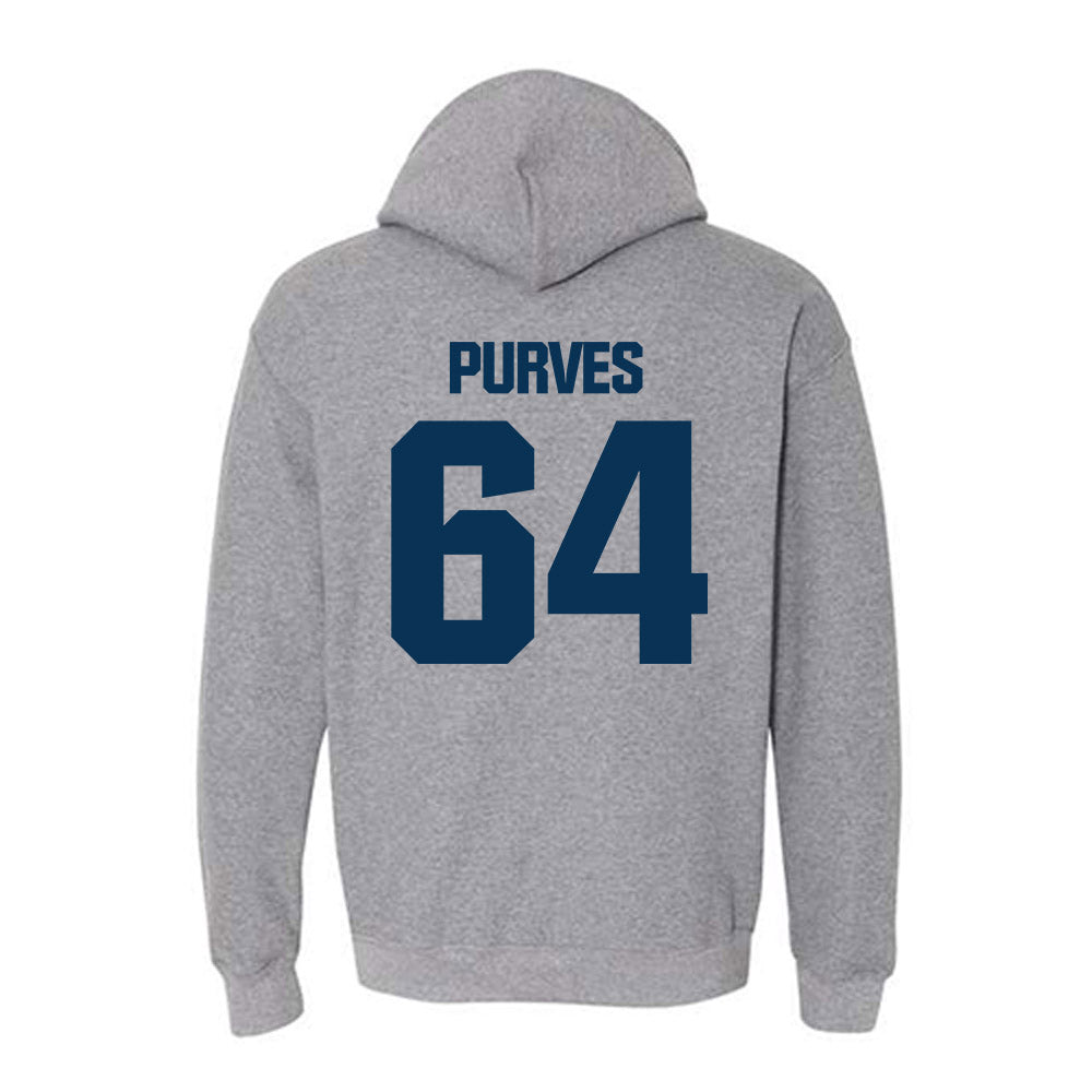 Georgia Tech - NCAA Football : Ryan Purves - Classic Shersey Hooded Sweatshirt-1