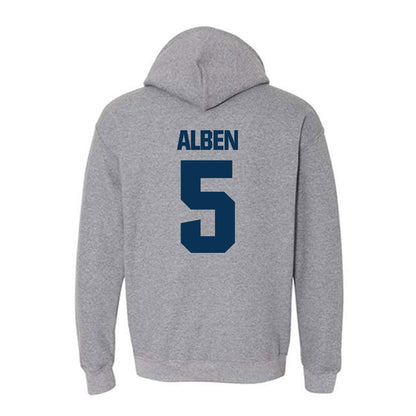 Georgia Tech - NCAA Women's Basketball : Catherine Alben - Classic Shersey Hooded Sweatshirt-1