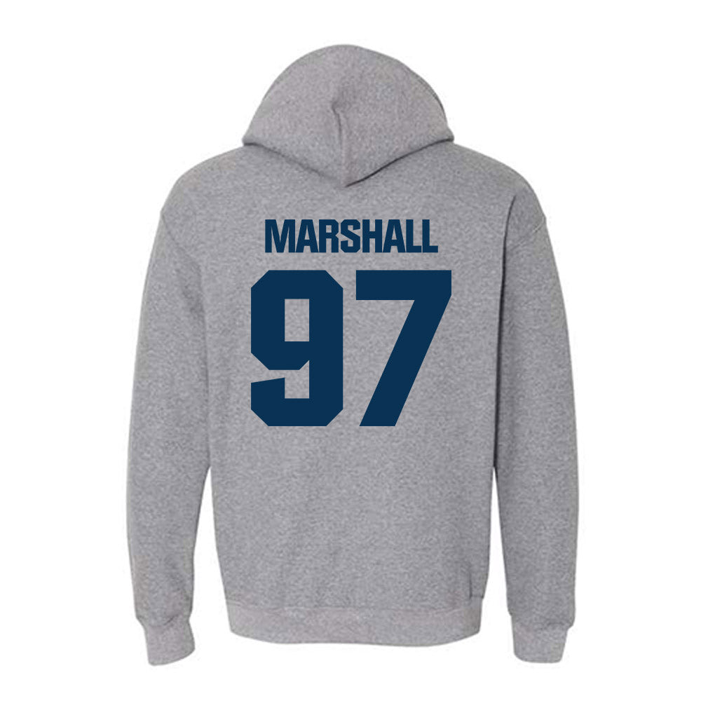 Georgia Tech - NCAA Football : Landen Marshall - Classic Shersey Hooded Sweatshirt-1