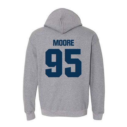 Georgia Tech - NCAA Football : Jason Moore - Classic Shersey Hooded Sweatshirt-1