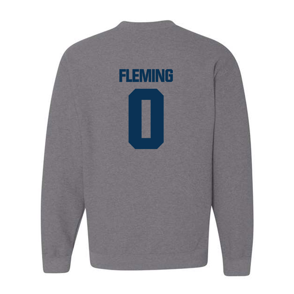 Georgia Tech - NCAA Men's Basketball : Akai Fleming - Classic Shersey Crewneck Sweatshirt-1