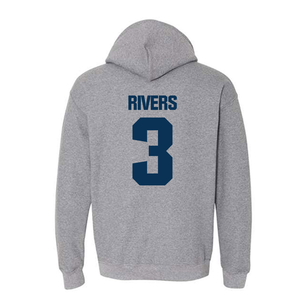 Georgia Tech - NCAA Football : Eric Rivers - Classic Shersey Hooded Sweatshirt-1