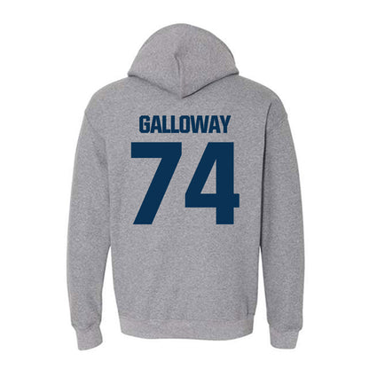 Georgia Tech - NCAA Football : Benjamin Galloway - Classic Shersey Hooded Sweatshirt-1