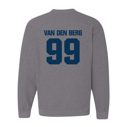 Georgia Tech - NCAA Football : Jordan van den Berg - Classic Shersey Crewneck Sweatshirt-1