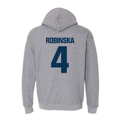 Georgia Tech - NCAA Women's Volleyball : Gabriela Robinska - Classic Shersey Hooded Sweatshirt-1