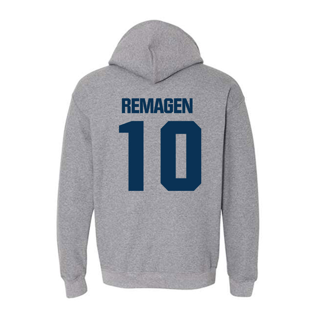 Georgia Tech - NCAA Men's Basketball : Davi Remagen - Classic Shersey Hooded Sweatshirt-1