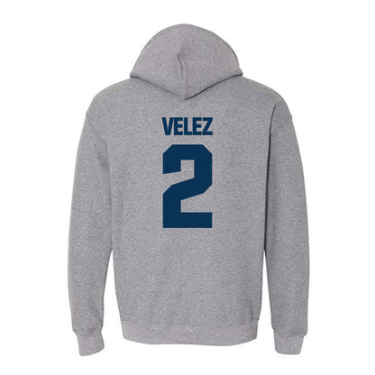 Georgia Tech - NCAA Women's Volleyball : Sofia Velez - Classic Shersey Hooded Sweatshirt-1