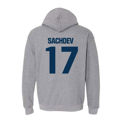 Georgia Tech - NCAA Men's Tennis : Rohan Sachdev - Classic Shersey Hooded Sweatshirt-1