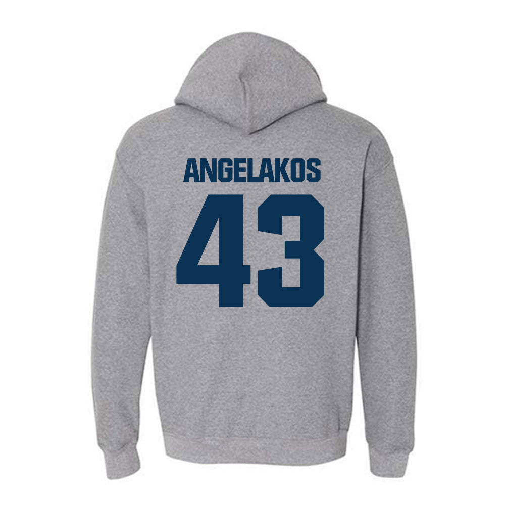 Georgia Tech - NCAA Baseball : Dimitri Angelakos - Classic Shersey Hooded Sweatshirt-1