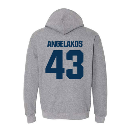 Georgia Tech - NCAA Baseball : Dimitri Angelakos - Classic Shersey Hooded Sweatshirt-1