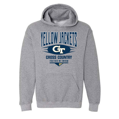 Georgia Tech - NCAA Women's Cross Country : Sarah Copeland - Classic Shersey Hooded Sweatshirt-0