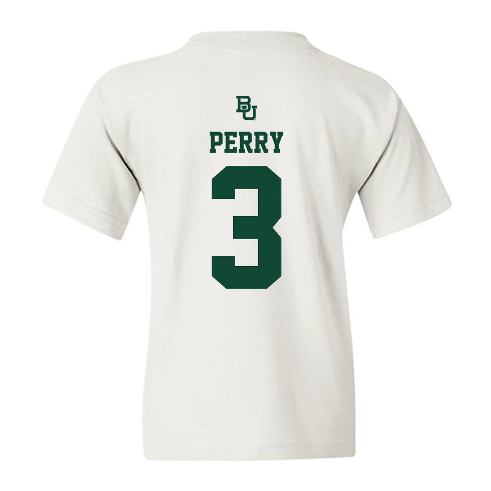 Baylor - NCAA Men's Basketball : Drew Perry - Sports Shersey Youth T-Shirt-1