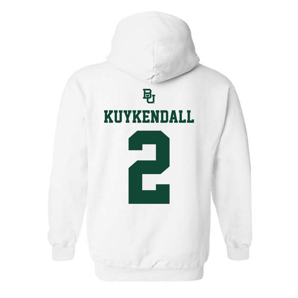 Baylor - NCAA Men's Basketball : Will Kuykendall - Sports Shersey Hooded Sweatshirt-1