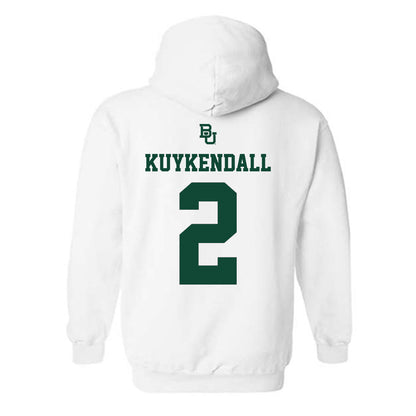 Baylor - NCAA Men's Basketball : Will Kuykendall - Sports Shersey Hooded Sweatshirt-1