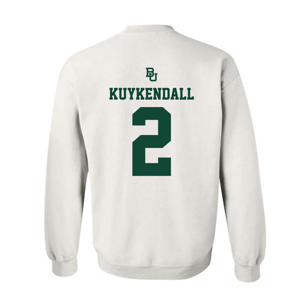 Baylor - NCAA Men's Basketball : Will Kuykendall - Sports Shersey Crewneck Sweatshirt-1