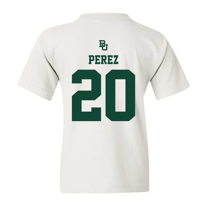 Baylor - NCAA Men's Basketball : Maikcol Perez - Sports Shersey Youth T-Shirt-1