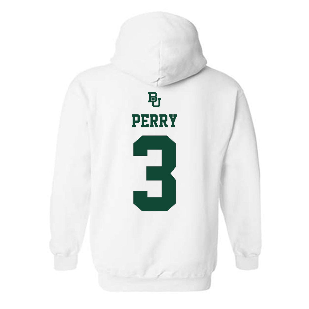 Baylor - NCAA Men's Basketball : Drew Perry - Sports Shersey Hooded Sweatshirt-1