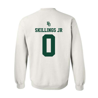 Baylor - NCAA Men's Basketball : Daniel Skillings Jr - Sports Shersey Crewneck Sweatshirt-1