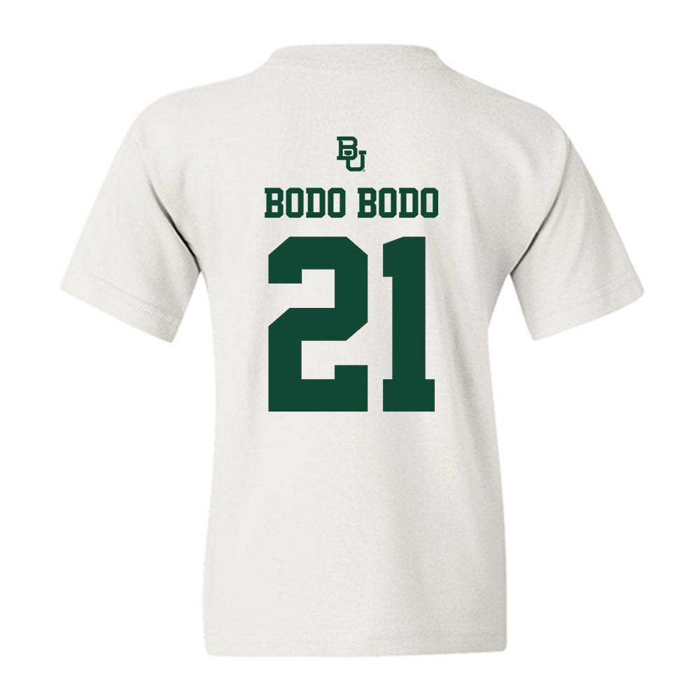 Baylor - NCAA Men's Basketball : Juslin Bodo Bodo - Sports Shersey Youth T-Shirt-1