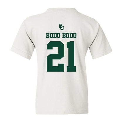 Baylor - NCAA Men's Basketball : Juslin Bodo Bodo - Sports Shersey Youth T-Shirt-1