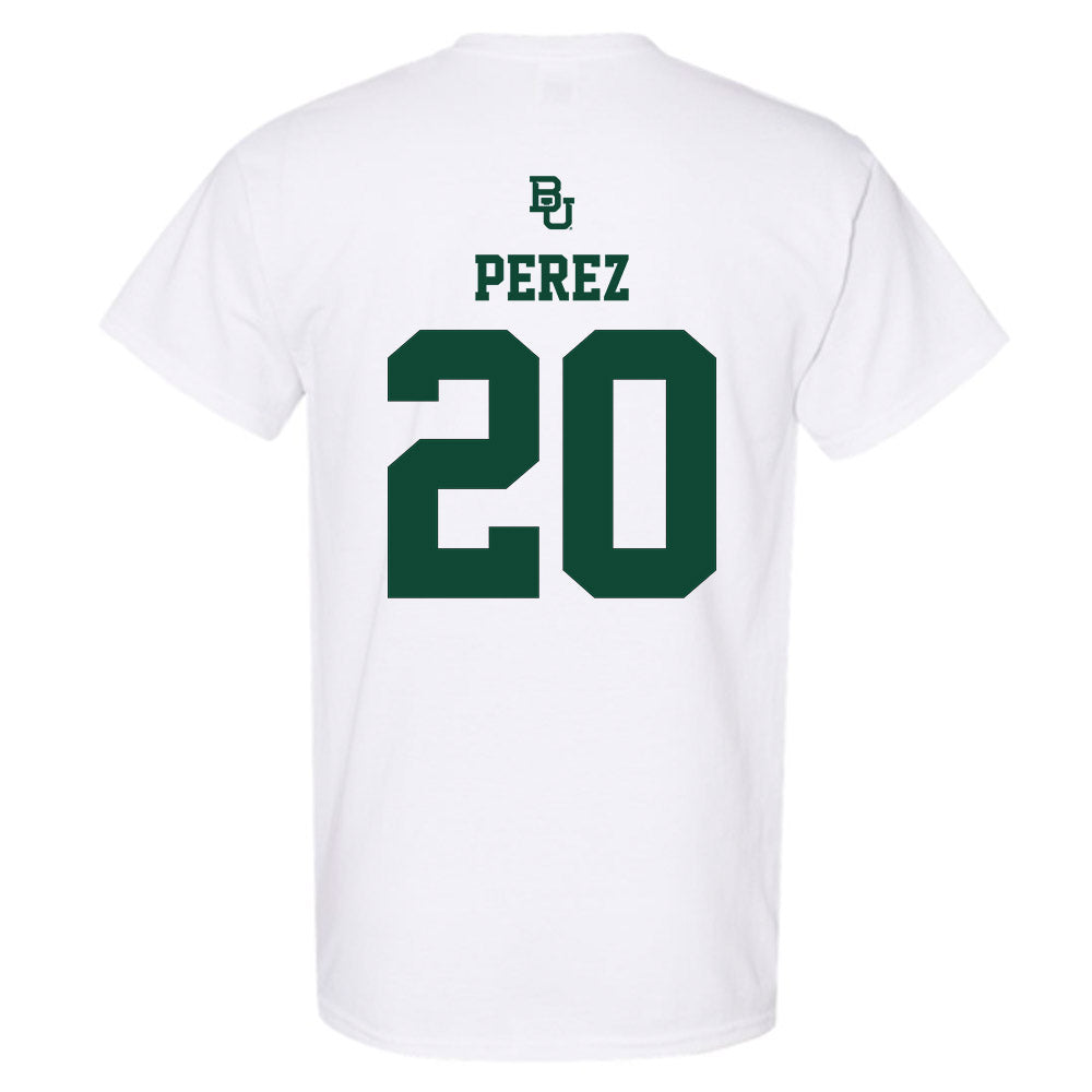Baylor - NCAA Men's Basketball : Maikcol Perez - Sports Shersey T-Shirt-1