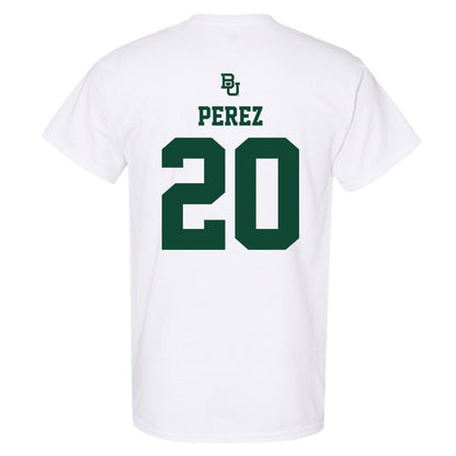 Baylor - NCAA Men's Basketball : Maikcol Perez - Sports Shersey T-Shirt-1