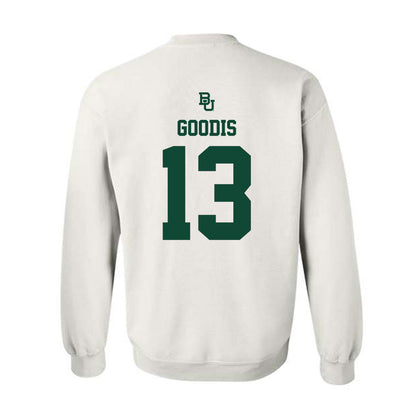 Baylor - NCAA Men's Basketball : James Goodis - Sports Shersey Crewneck Sweatshirt-1