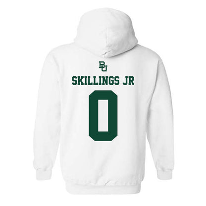 Baylor - NCAA Men's Basketball : Daniel Skillings Jr - Sports Shersey Hooded Sweatshirt-1