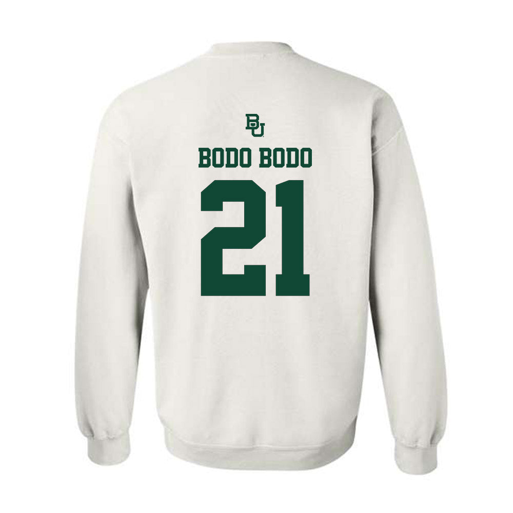 Baylor - NCAA Men's Basketball : Juslin Bodo Bodo - Sports Shersey Crewneck Sweatshirt-1