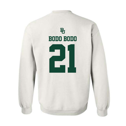 Baylor - NCAA Men's Basketball : Juslin Bodo Bodo - Sports Shersey Crewneck Sweatshirt-1