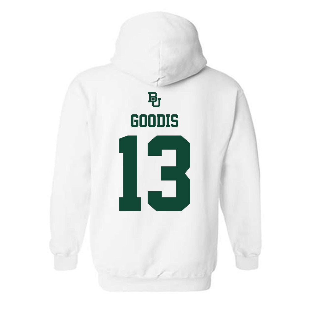 Baylor - NCAA Men's Basketball : James Goodis - Sports Shersey Hooded Sweatshirt-1