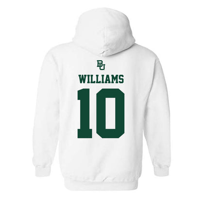 Baylor - NCAA Men's Basketball : Isaac Williams - Sports Shersey Hooded Sweatshirt-1