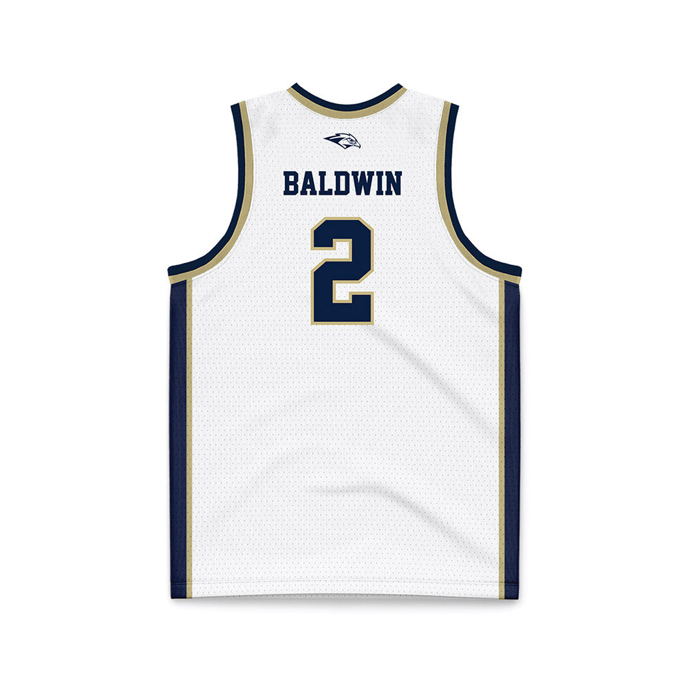 Oral Roberts - NCAA Women's Basketball : Gentry Baldwin - White Basketball Jersey
