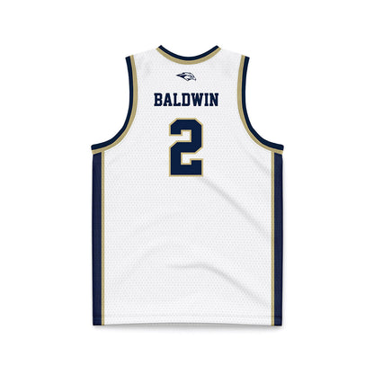Oral Roberts - NCAA Women's Basketball : Gentry Baldwin - White Basketball Jersey