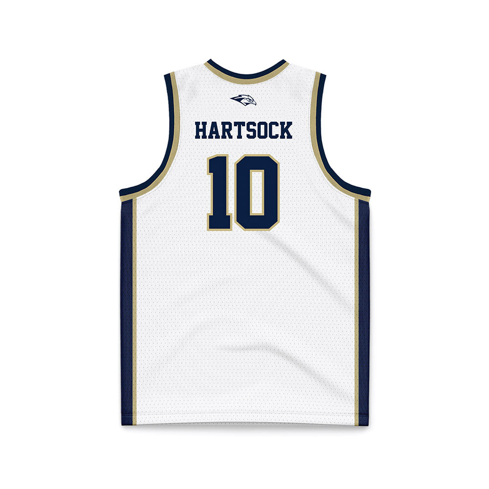 Oral Roberts - NCAA Women's Basketball : Preslee Hartsock - White Basketball Jersey-1