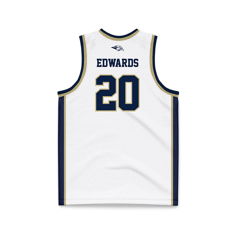 Oral Roberts - NCAA Women's Basketball : Bella Edwards - White Basketball Jersey-1