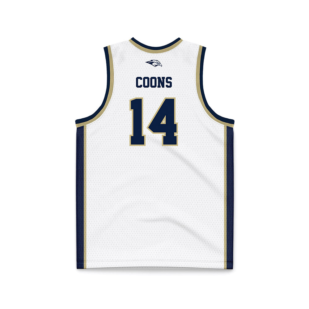 Oral Roberts - NCAA Women's Basketball : Hannah Coons - White Basketball Jersey-1