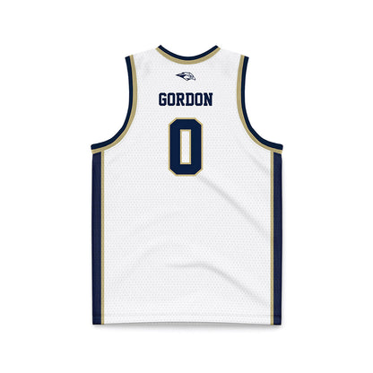 Oral Roberts - NCAA Women's Basketball : Ari Gordon - White Basketball Jersey-1