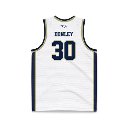 Oral Roberts - NCAA Women's Basketball : Kayten Donley - White Basketball Jersey-1
