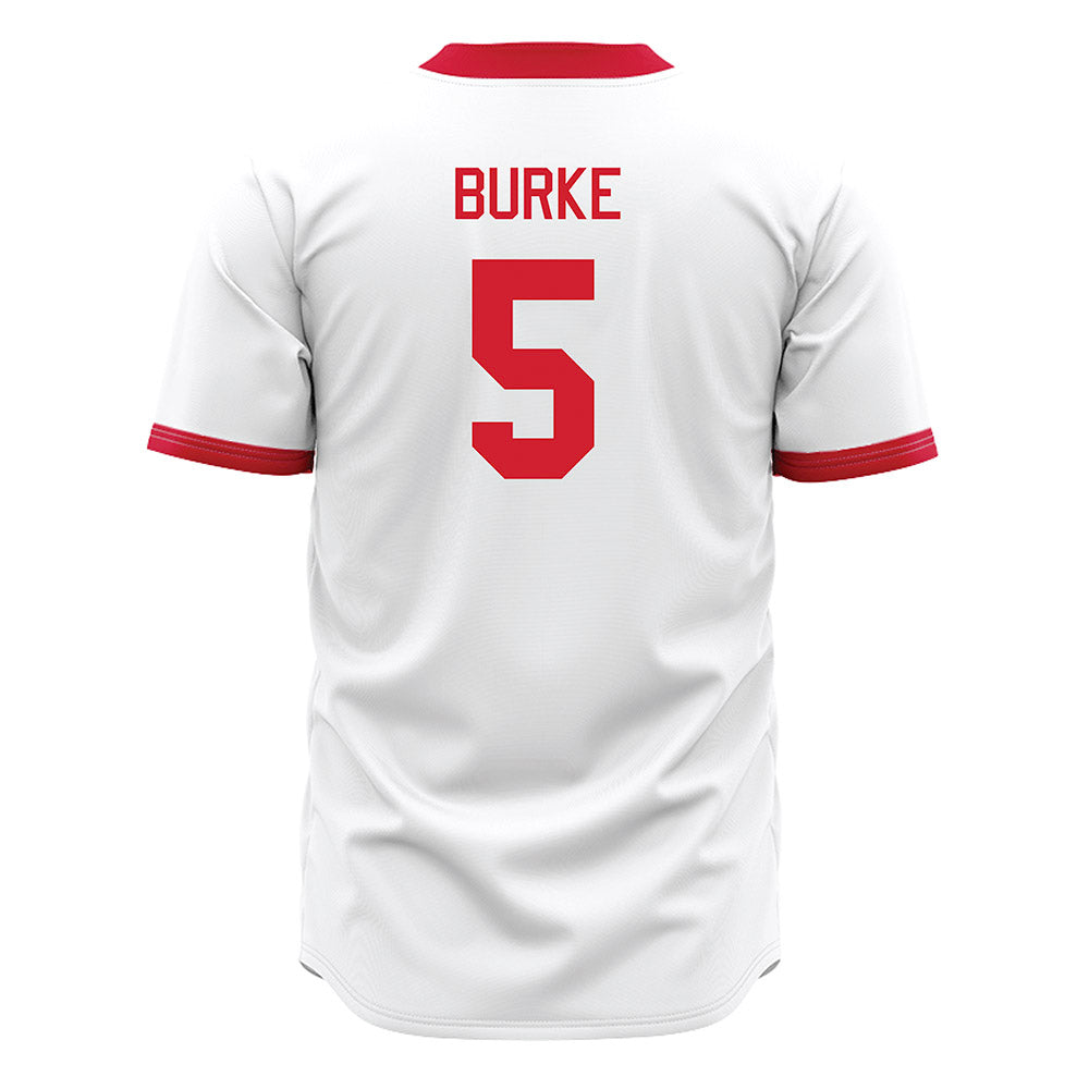 Miami of Ohio - NCAA Baseball : Clayton Burke - White Jersey-1