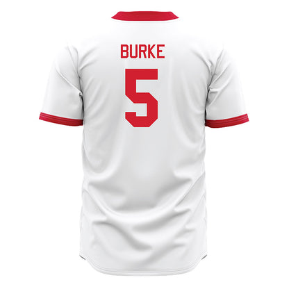 Miami of Ohio - NCAA Baseball : Clayton Burke - White Jersey-1