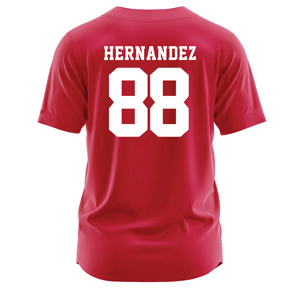 Miami of Ohio - NCAA Softball : Danitza Hernandez - Red Jersey-1