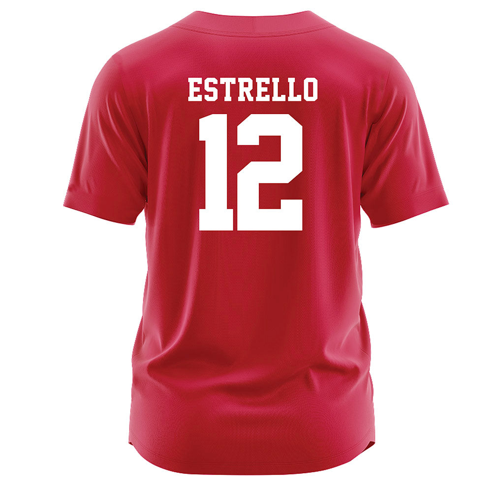Miami of Ohio - NCAA Softball : Mia Estrello - Red Jersey-1