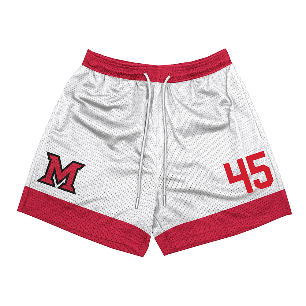 Miami of Ohio - NCAA Men's Ice Hockey : Matteo Drobac - Shorts-0