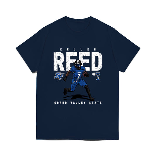 Grand Valley - NCAA Football : Kellen Reed - Comfort Colors T-Shirt-0