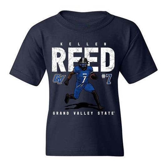 Grand Valley - NCAA Football : Kellen Reed - Youth T-Shirt-0